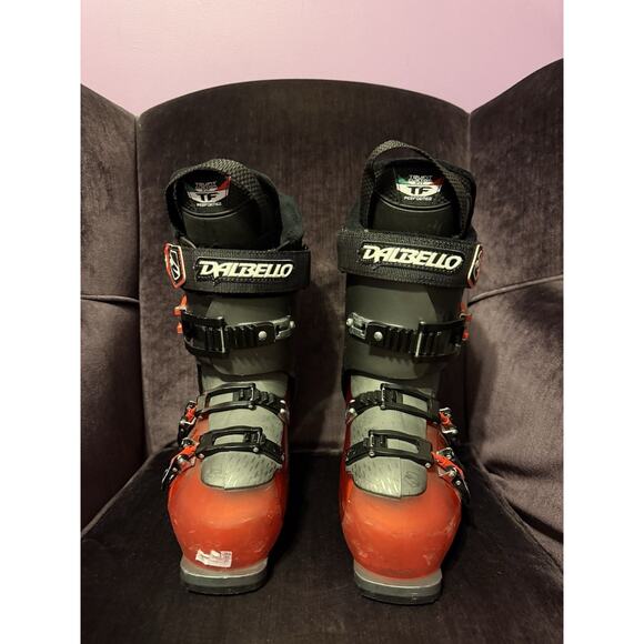 Dalbello DS MX 75 Men\'s Ski Boots, Size 26.5/US 8-9 Black/Red (D2113001) Italy main image 7